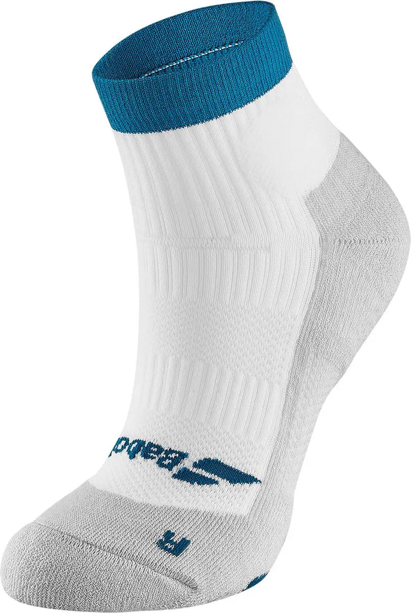 Babolat Pro 360 dames sportsokken- wit / blauw
