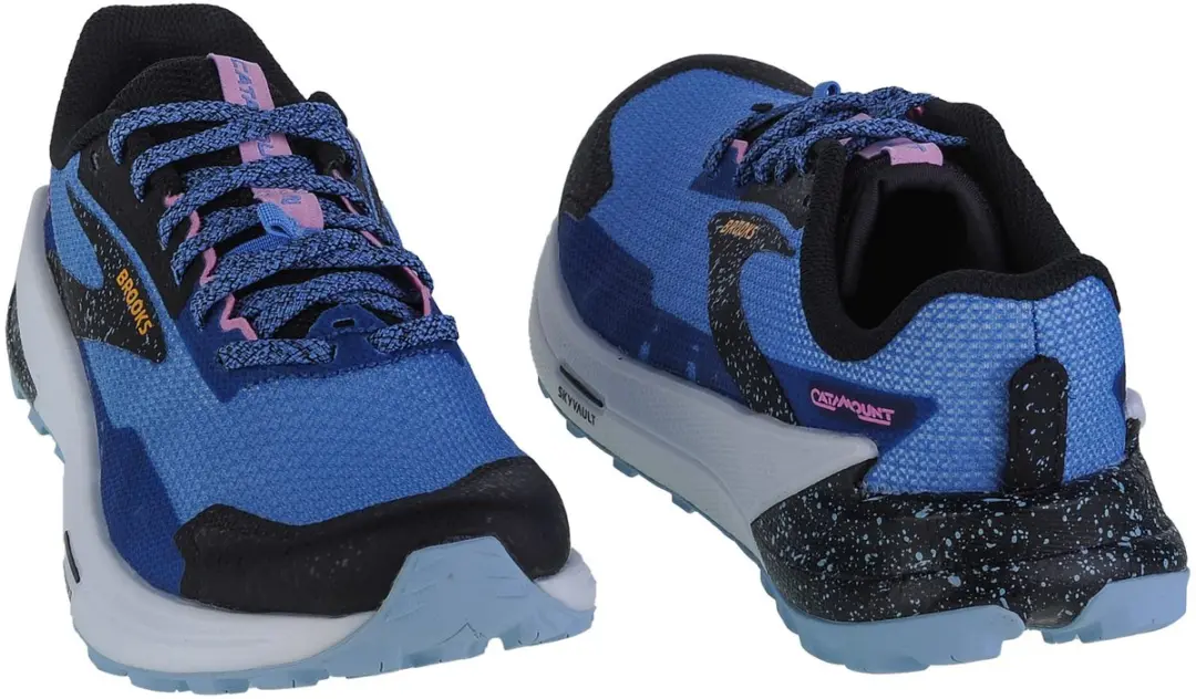 Brooks Catamount 2 Hardloopschoenen Vrouwen - Blauw 37.5