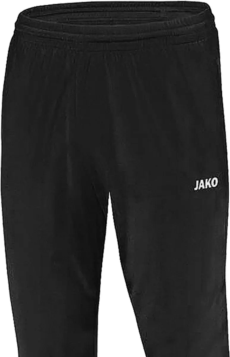 JAKO Classico Sportbroek Unisex 146 - Zwart/Wit