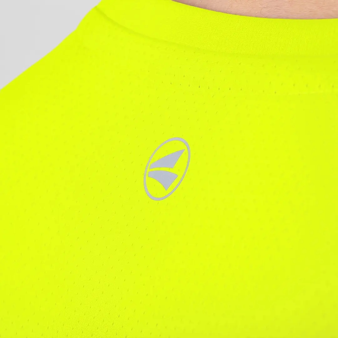 Jako Run 2.0 T-Shirt Dames - Fluogeel - Maat 38
