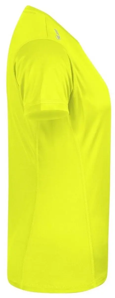 Jako Run 2.0 T-Shirt Dames - Fluogeel - Maat 38