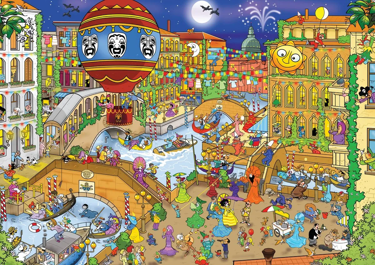 Goliath That's Life Venice Legpuzzel 1000 Stuks - 68x48cm - Multicolor