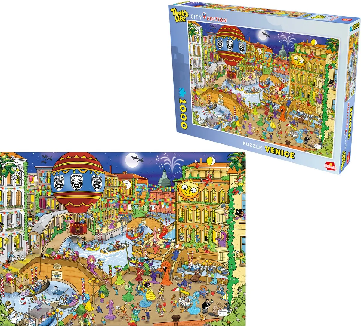 Goliath That's Life Venice Legpuzzel 1000 Stuks - 68x48cm - Multicolor