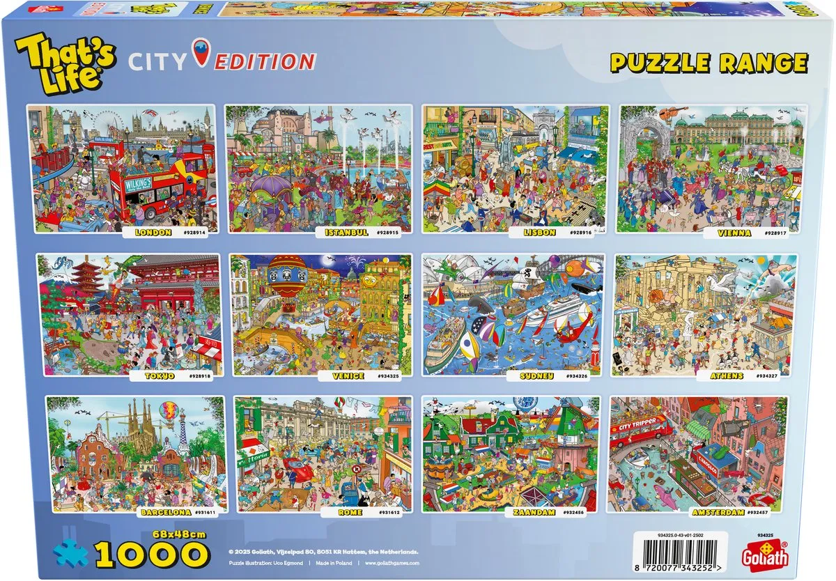 Goliath That's Life Venice Legpuzzel 1000 Stuks - 68x48cm - Multicolor