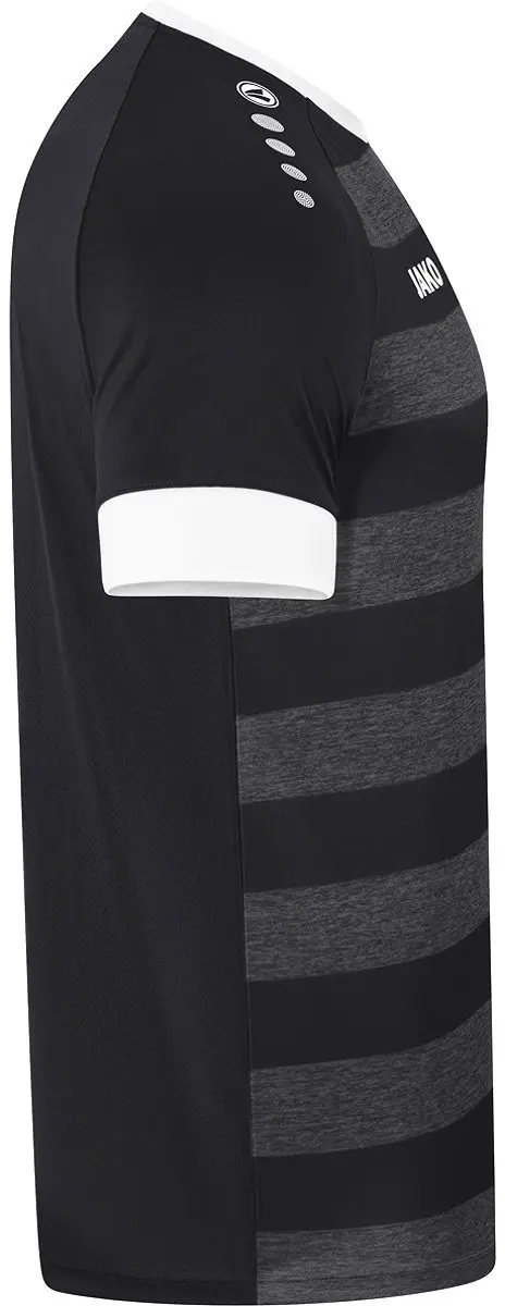 Jako Celtic Melange KM Shirt Kinderen - Zwart - Maat 116