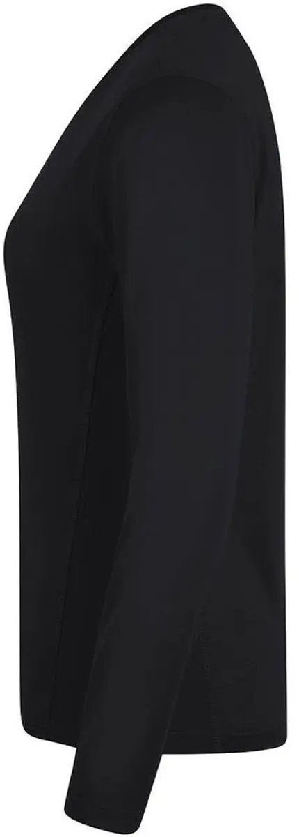 Jako Shirt Run 2.0 Longsleeve Dames - Maat 40 - Zwart