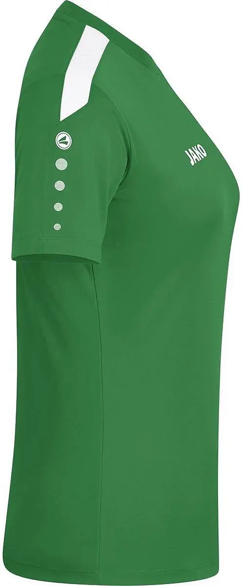 JAKO Power Shirt Korte Mouw Dames - Groen 34