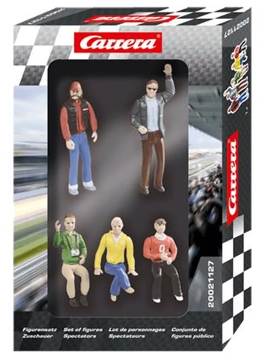 Carrera DIGITAL 124/132/Evolution Toeschouwers - 5 Figuren CAR20021127 - Multi