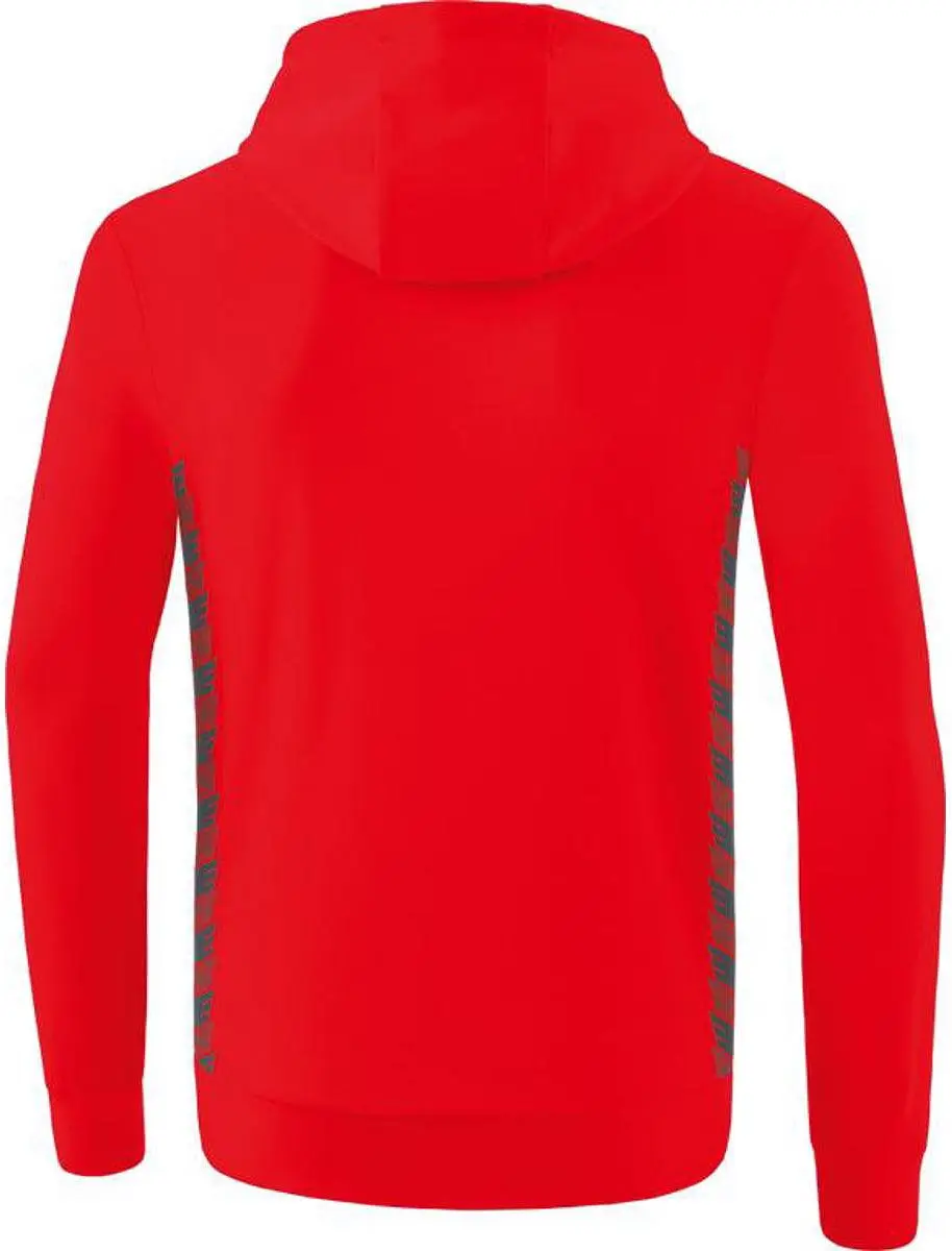 Erima Essential Team Sweatshirt Heren - Slate Grey/Rood L