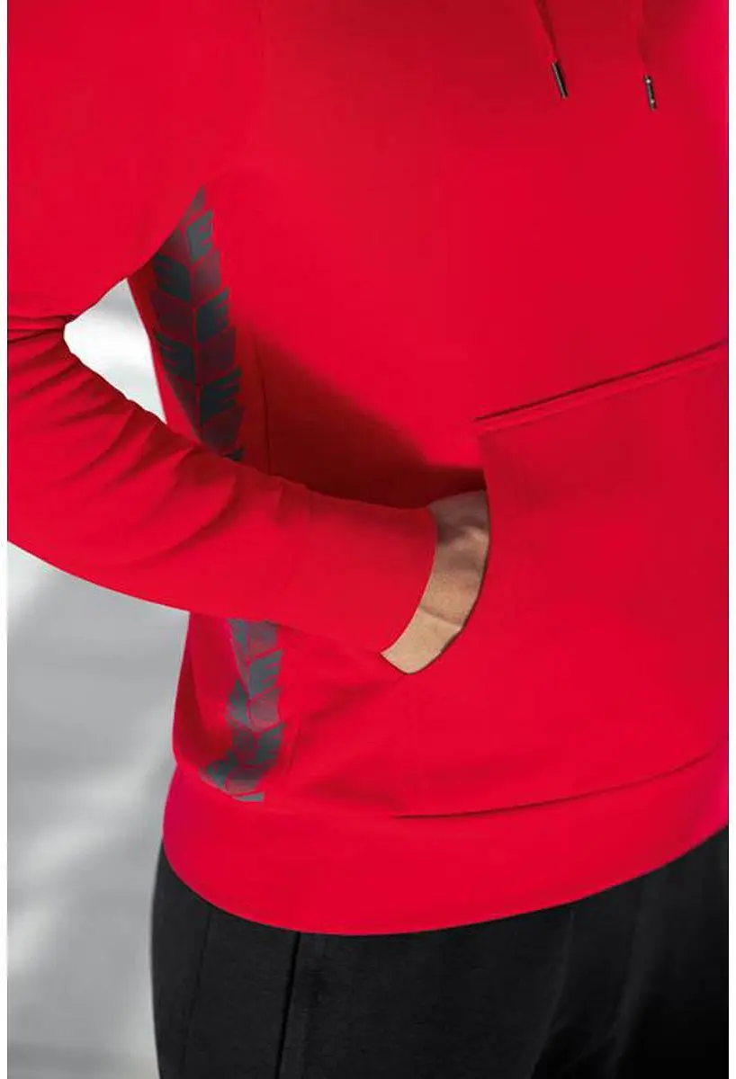 Erima Essential Team Sweatshirt Heren - Slate Grey/Rood L