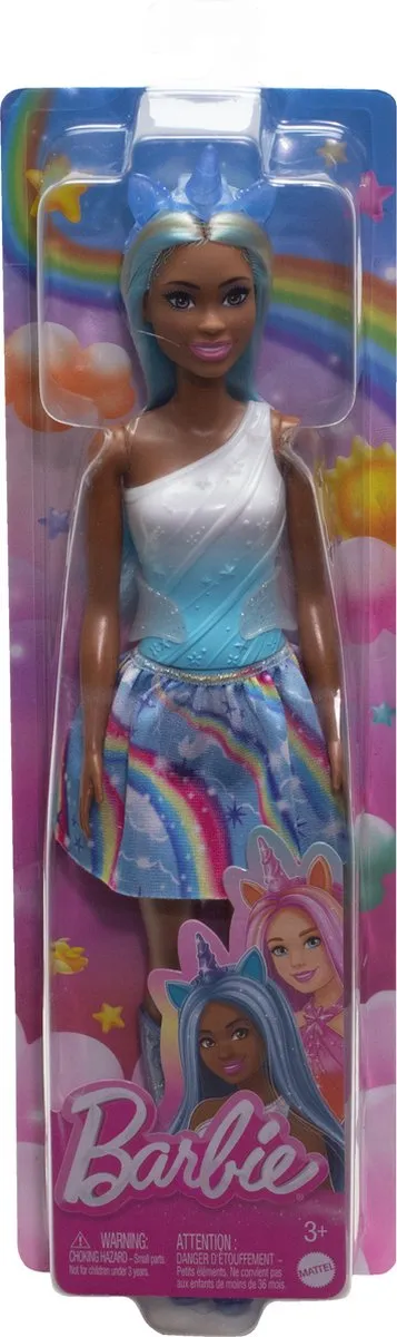 Barbie A Touch of Magic Blauwe Hoorn - HRR14