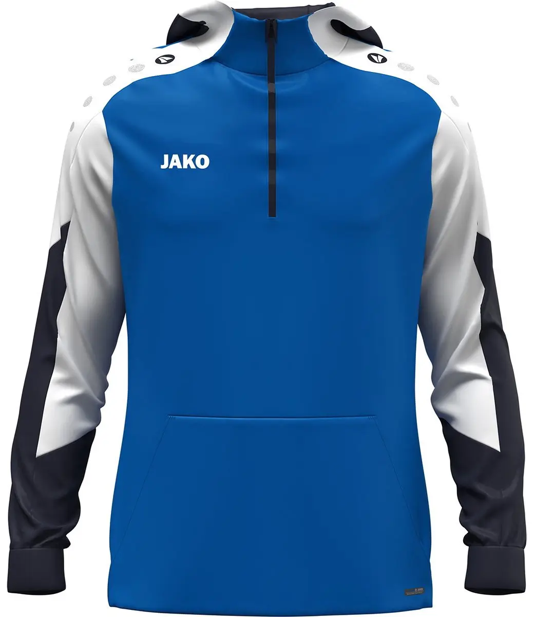 Jako Dynamic Hooded Half Zip Kinderen 128 - Royal