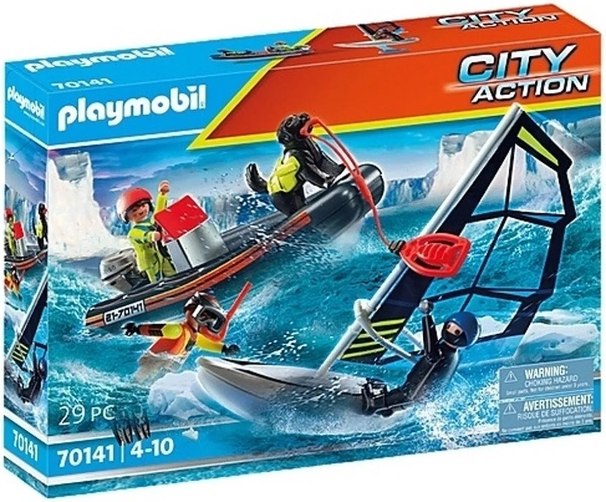 Playmobil City Action Redding op zee 70141