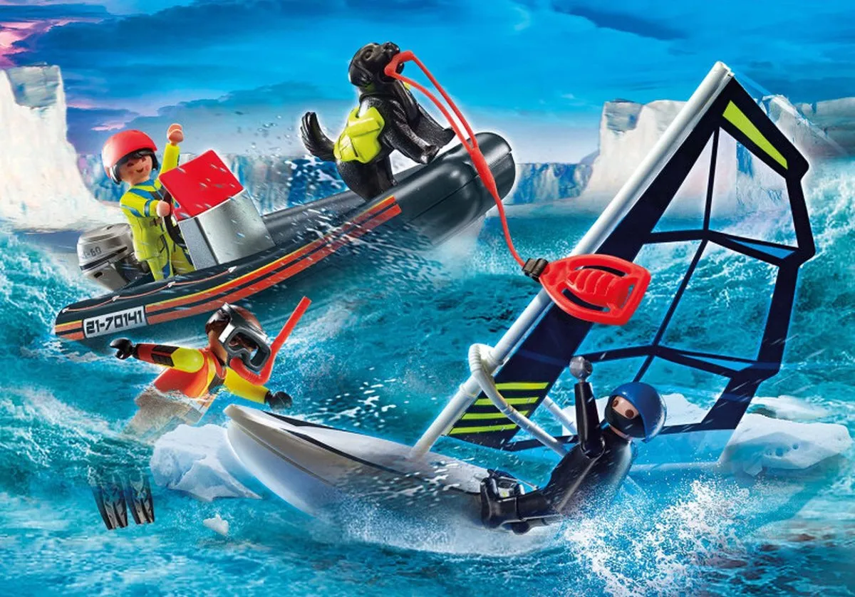 Playmobil City Action Redding op zee 70141 - Multicolor