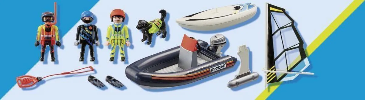 Playmobil City Action Redding op zee 70141 - Multicolor
