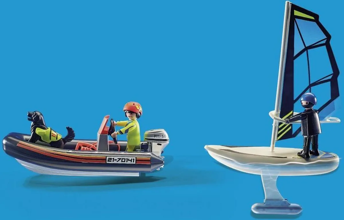 Playmobil City Action Redding op zee 70141 - Multicolor