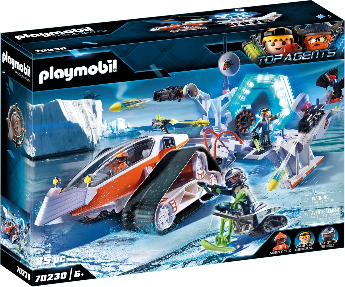 Playmobil Top Agents Spy Team Commandoslee 70230