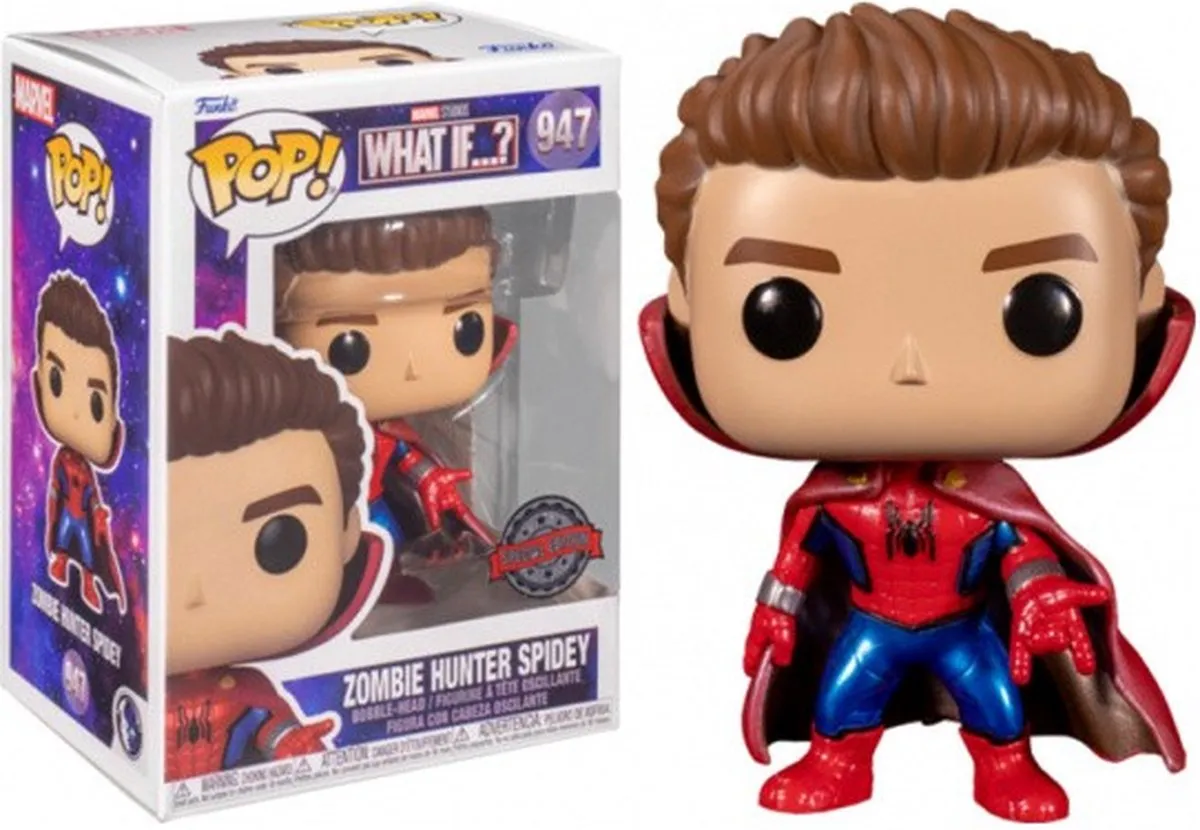 Funko POP! Marvel Zombie Hunter Spidey Unhooded 947