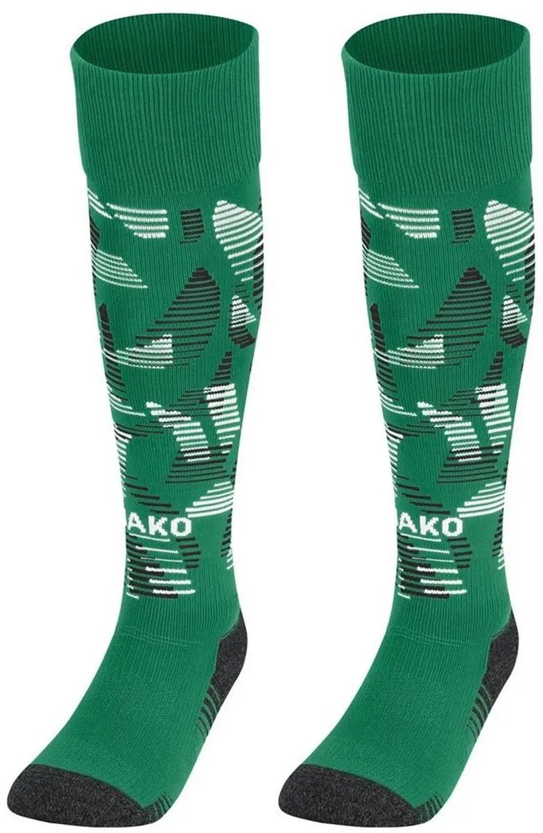 Jako Sonic Voetbalkousen 35-38 - Groen/Zwart/Wit