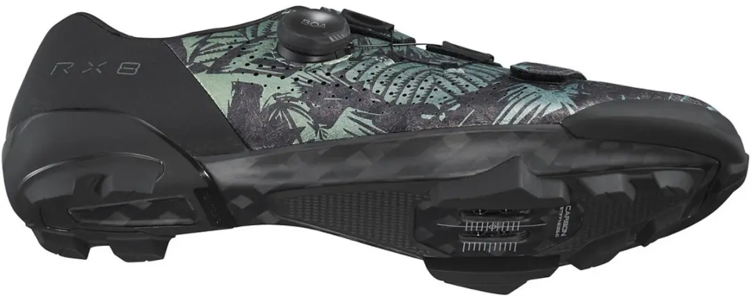 Shimano SH-RX801 Mountainbikeschoenen - 48 - Tropische bladeren