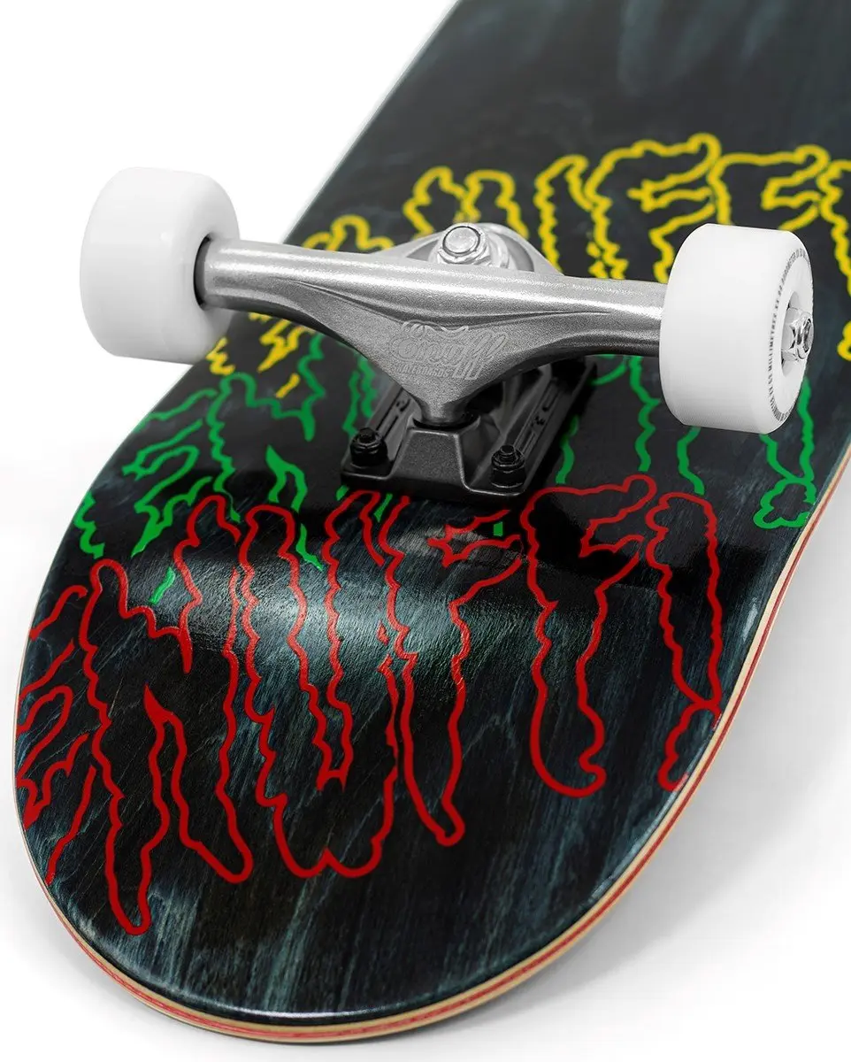 Enuff Three Tier Reloaded Skateboard Black 8.0