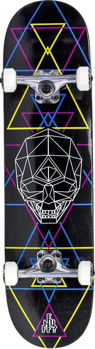 Enuff Skatebord Geoskull 80 X 19,5 Cm Zwart
