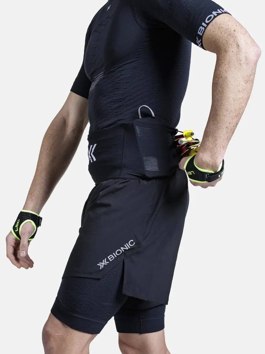 X-Bionic Hardloopband M - Zwart/Wit