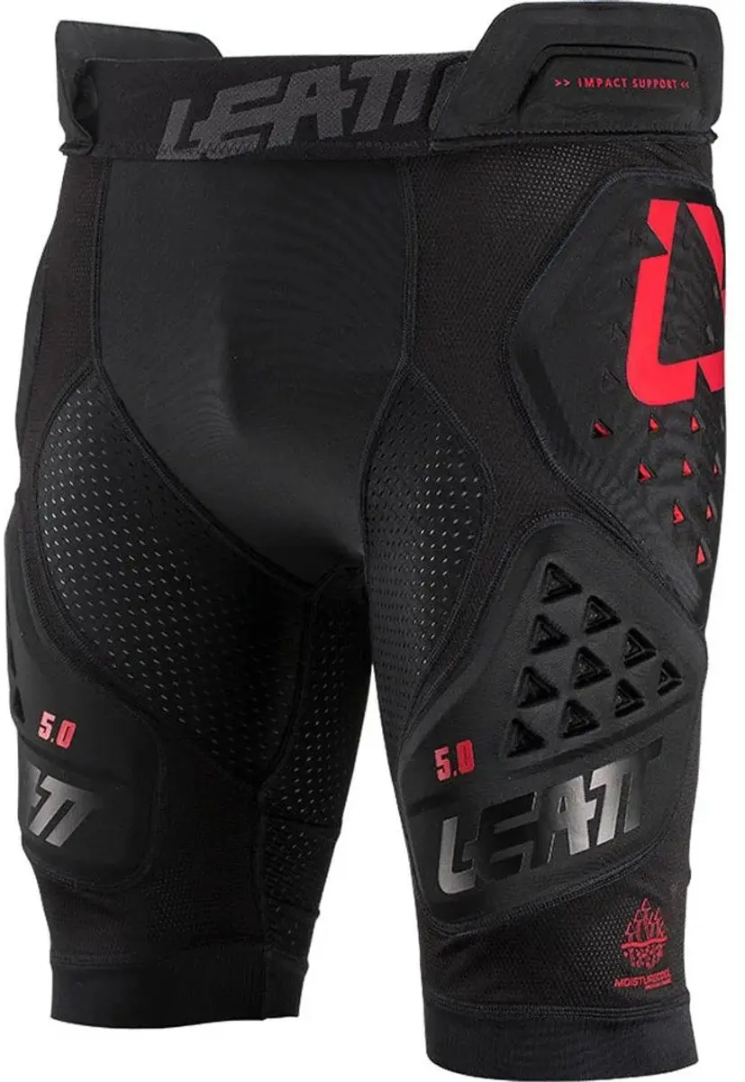 Leatt Impact 3DF 5.0 Motocross Shorts - XL - Zwart