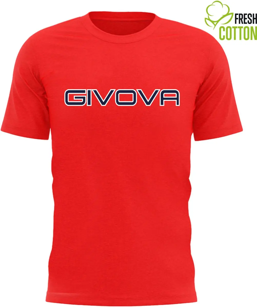 Katoenen T-shirt Givova Spot Rood
