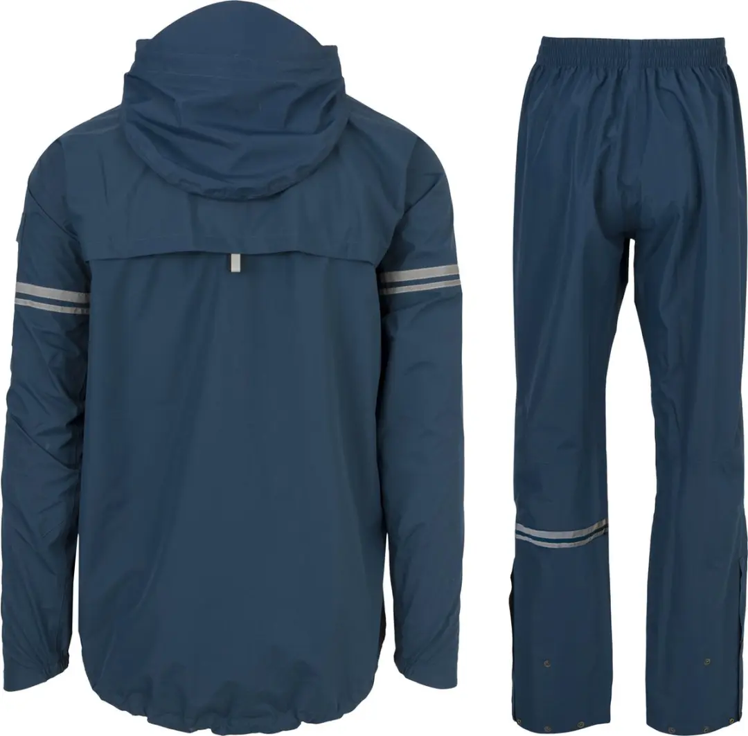 AGU Original Regenpak Uniseks - Jas & Broek 5.000mm - Teal Blauw - XL - afbeelding 6 van 6