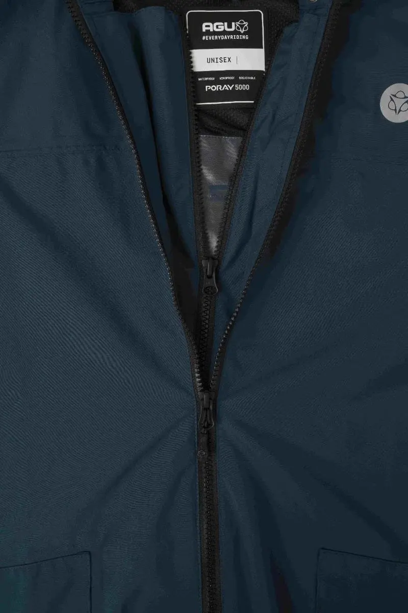 AGU Original Regenpak Uniseks - Jas & Broek 5.000mm - Teal Blauw - XL