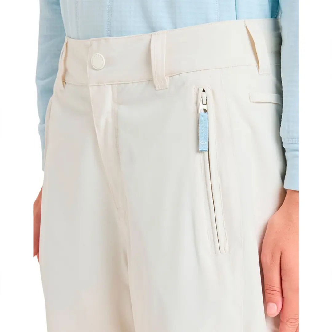 Roxy Steeply Broek M - Beige