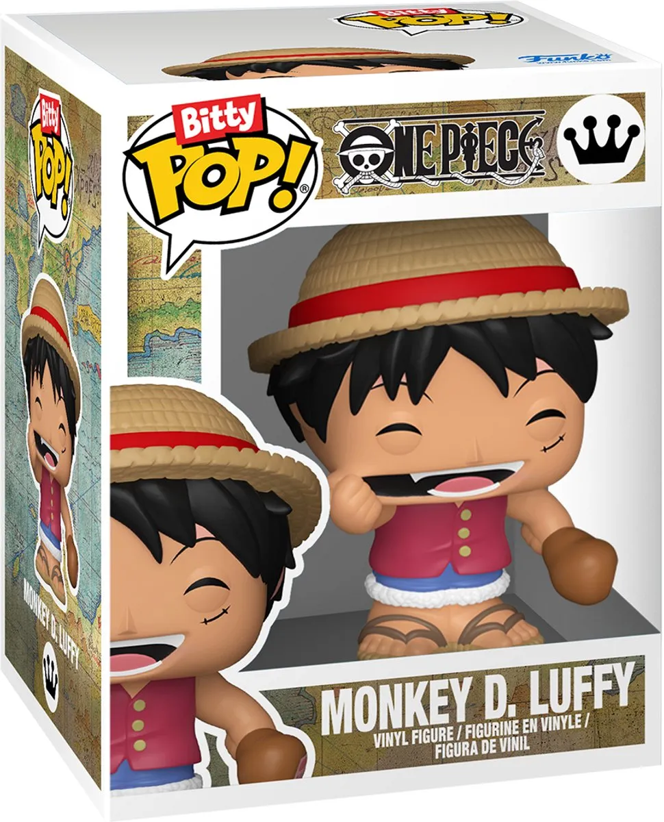 Funko Bitty Pop ONE PIECE Luffy & Nami - 2 Stuks