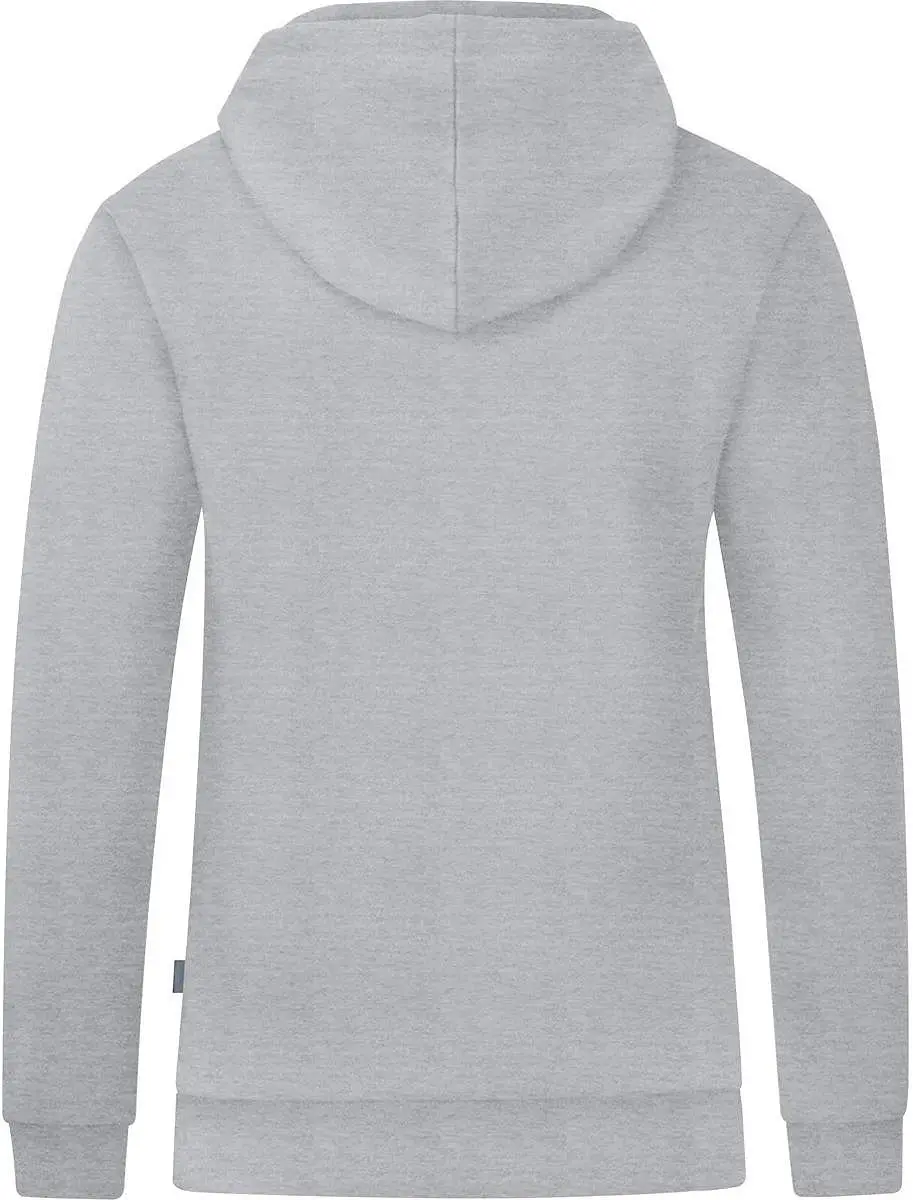 Jako Organic Jas Met Kap Dames 48 - Lichtgrijs