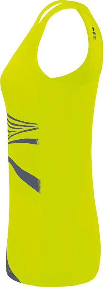 Erima Racing Hardloopsinglet Dames - Fluogeel