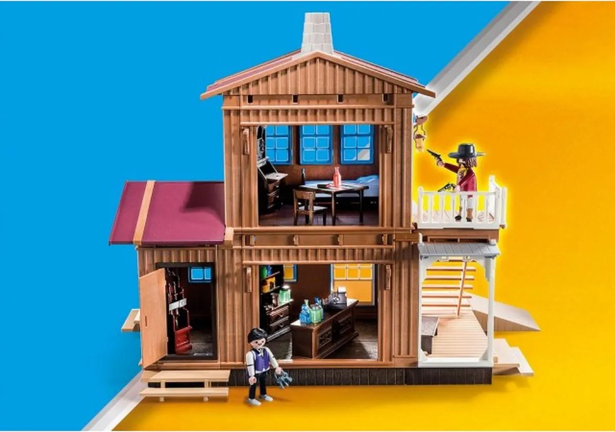 Playmobil Western 70947 Winkel met Woning - Multicolor