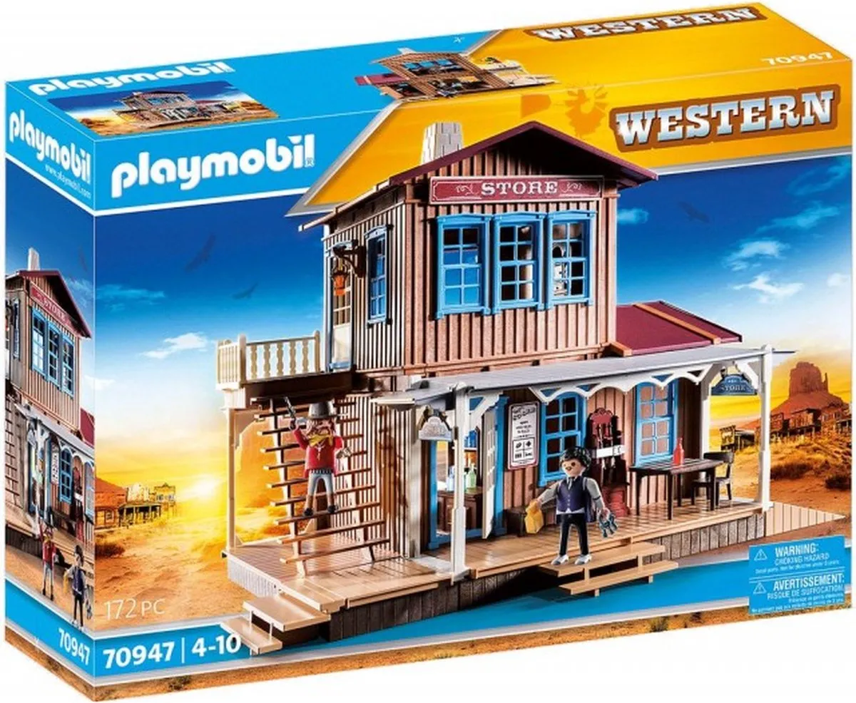 Playmobil Western 70947 Winkel met Woning