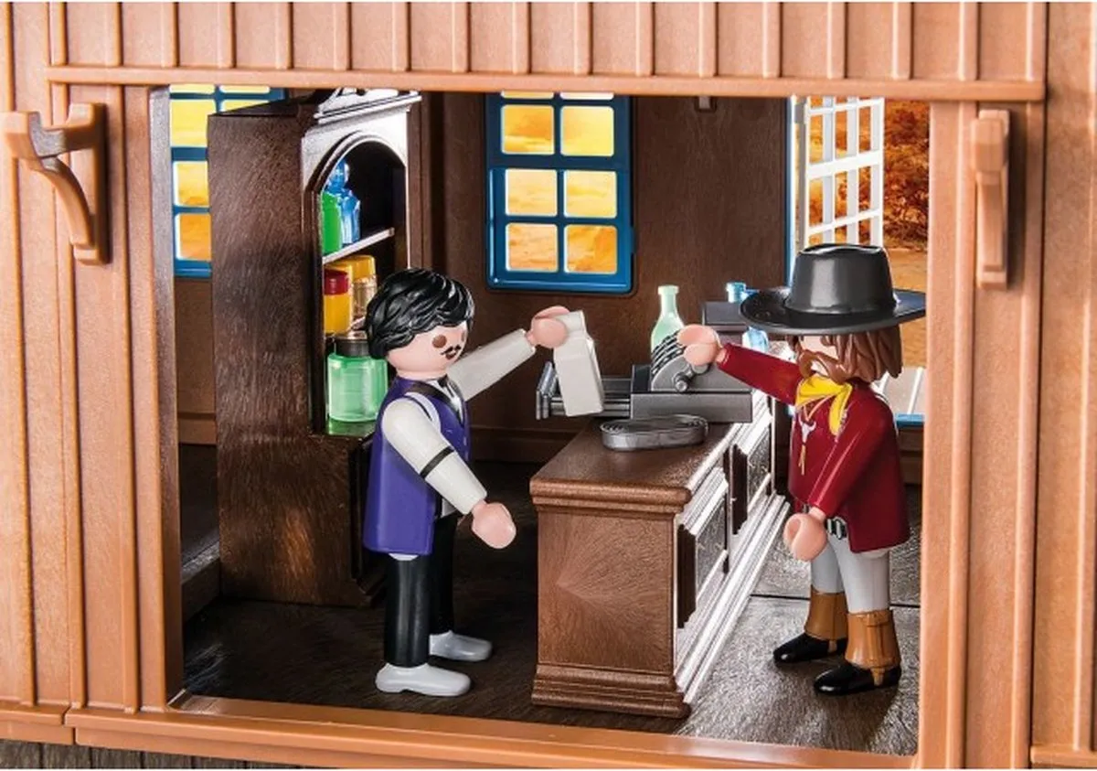 Playmobil Western 70947 Winkel met Woning - Multicolor