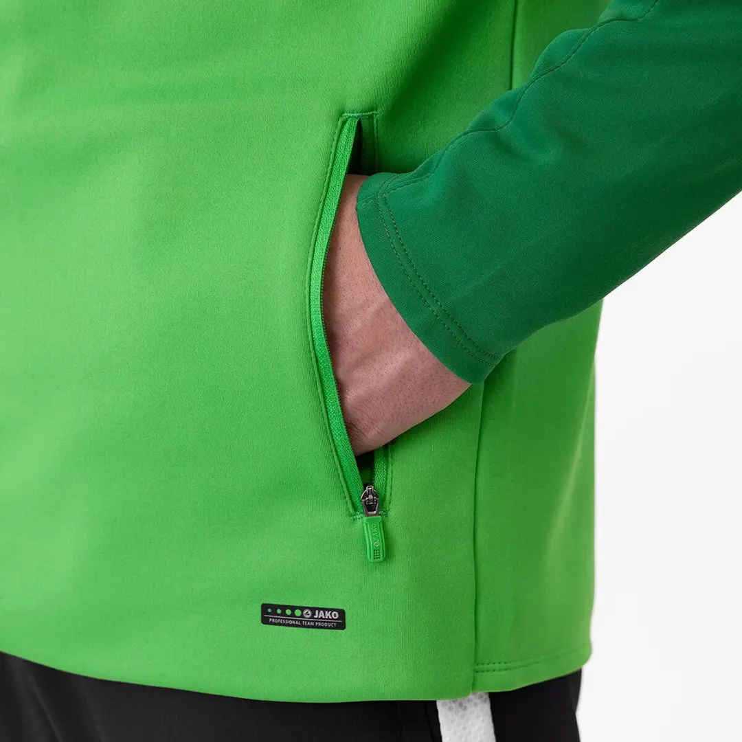 Jako Iconic Jas Met Kap Heren - Zachtgroen