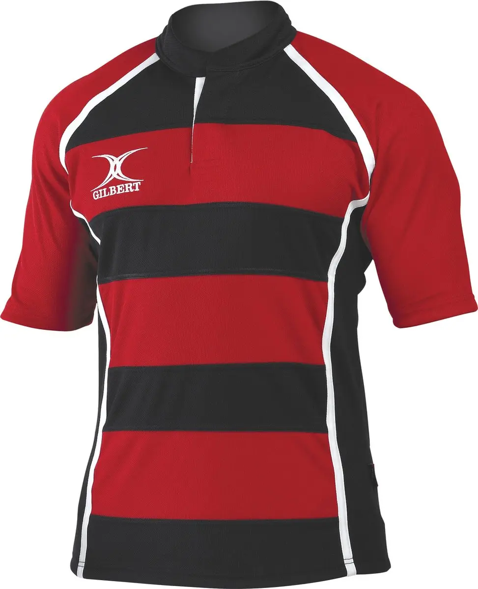 Gilbert Shirt Xact Ii Hoop Rood / Blk 7-8