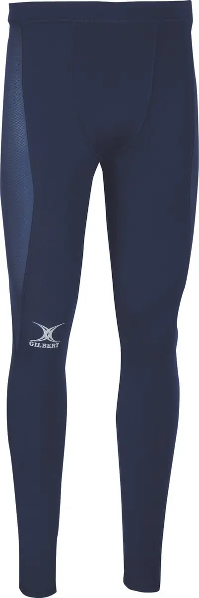 Gilbert rugbylegging Atomic X II donkerblauw 3XL sportkleding.