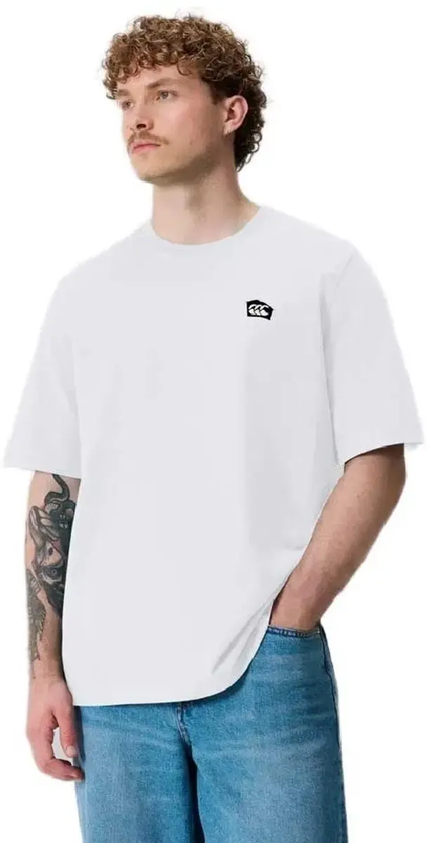 Canterbury Classic T-shirt Met Korte Mouwen Wit M Man