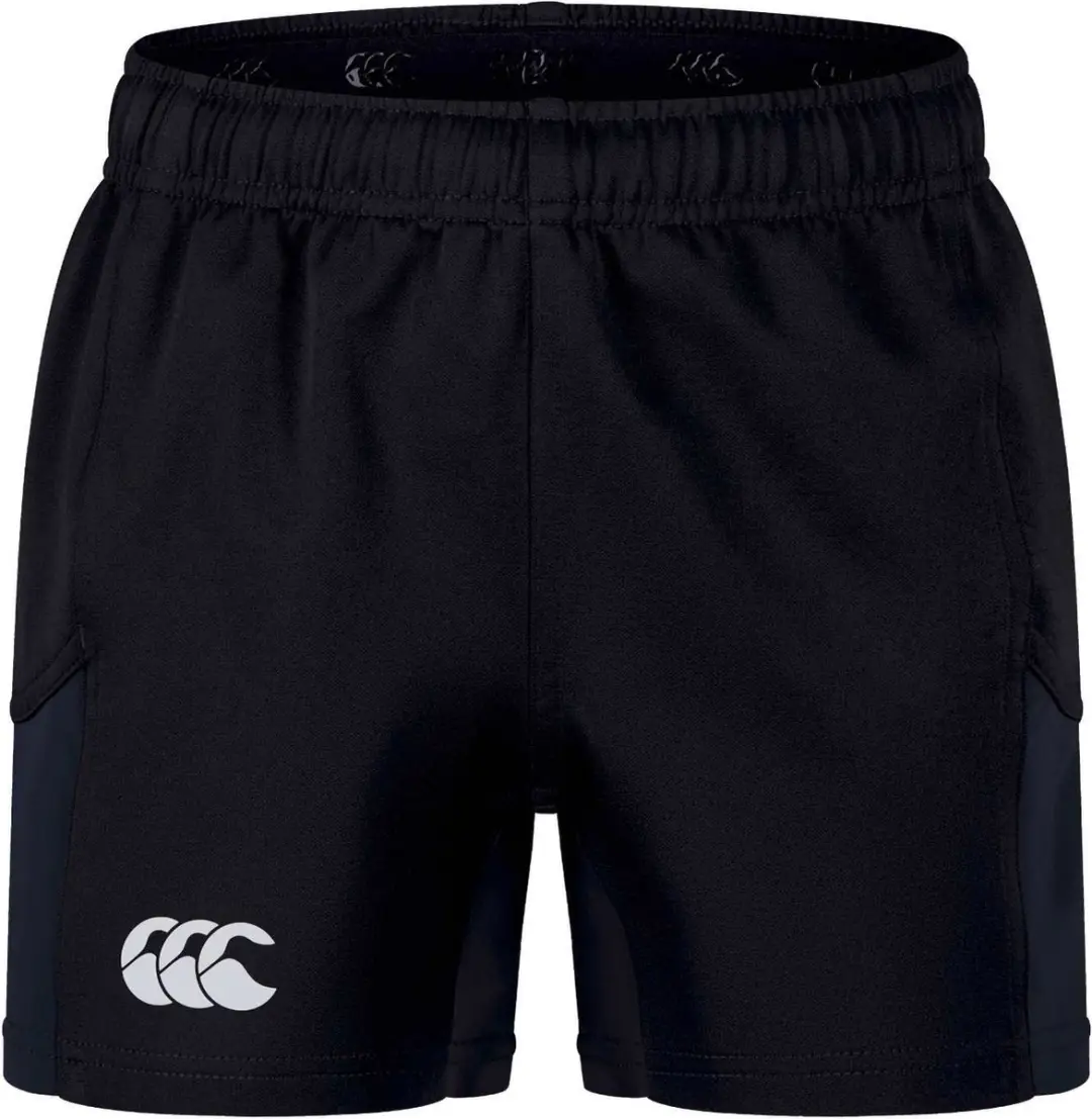 Canterbury rugby short junior zwart 8 jaar