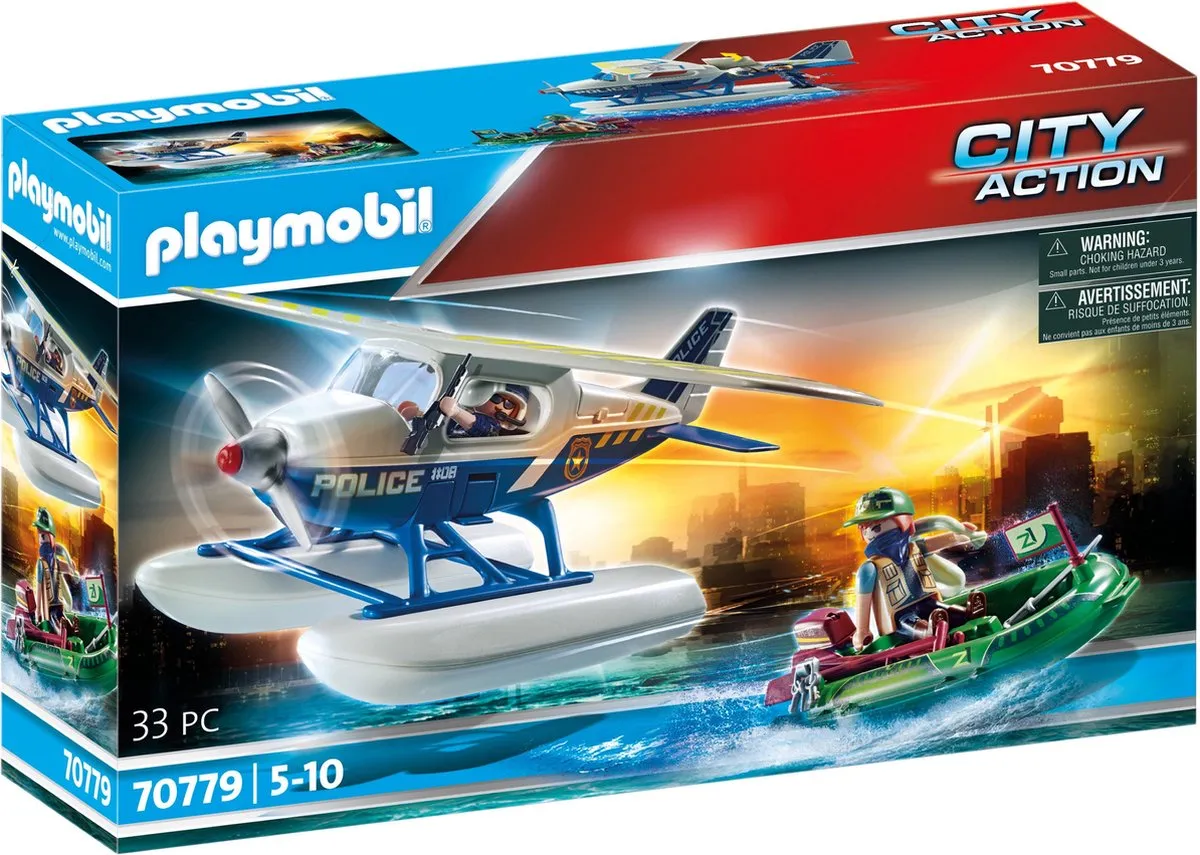 Playmobil City Action Politiewatervliegtuig 70779