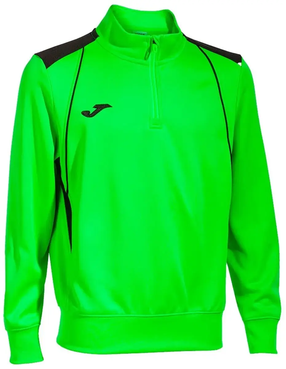 Joma Championship Vii Sweatshirt Met Halve Rits Groen S Man