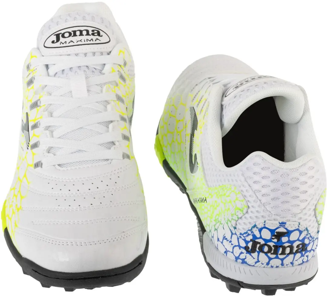 Joma Maxima 25 MAXW2532TF Voetbalschoenen - Wit - Maat 40 - afbeelding 5 van 5