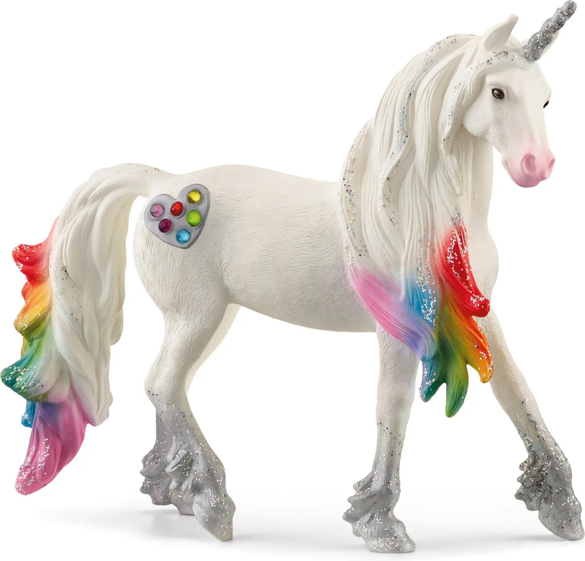 Schleich Bayala Regenboog Eenhoorn Hengst Speelfiguur 70725
