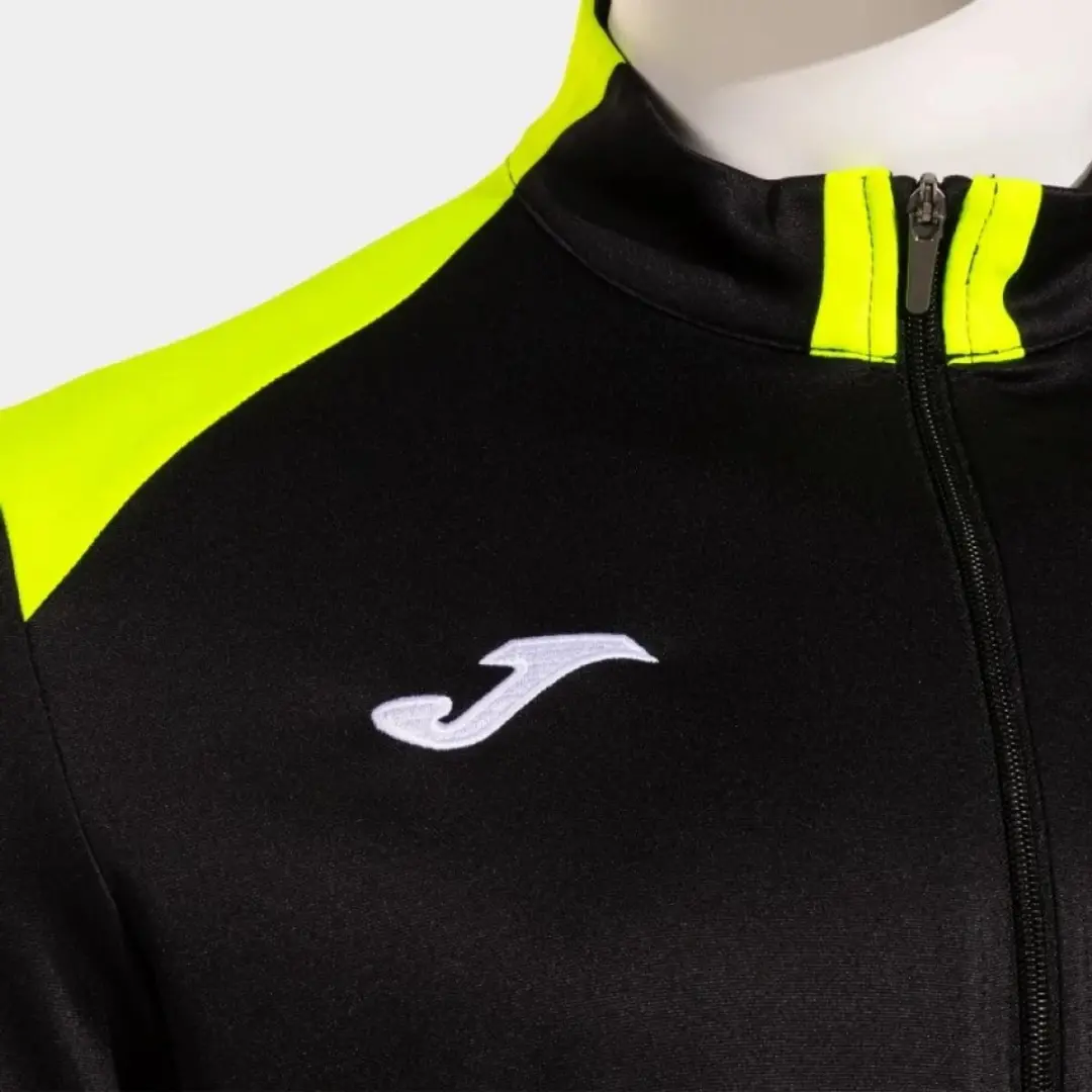 Joma Danubio Trainingspak - S - Zwart/Fluo Geel