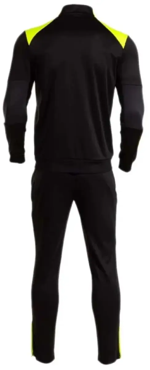 Joma Danubio Trainingspak - S - Zwart/Fluo Geel