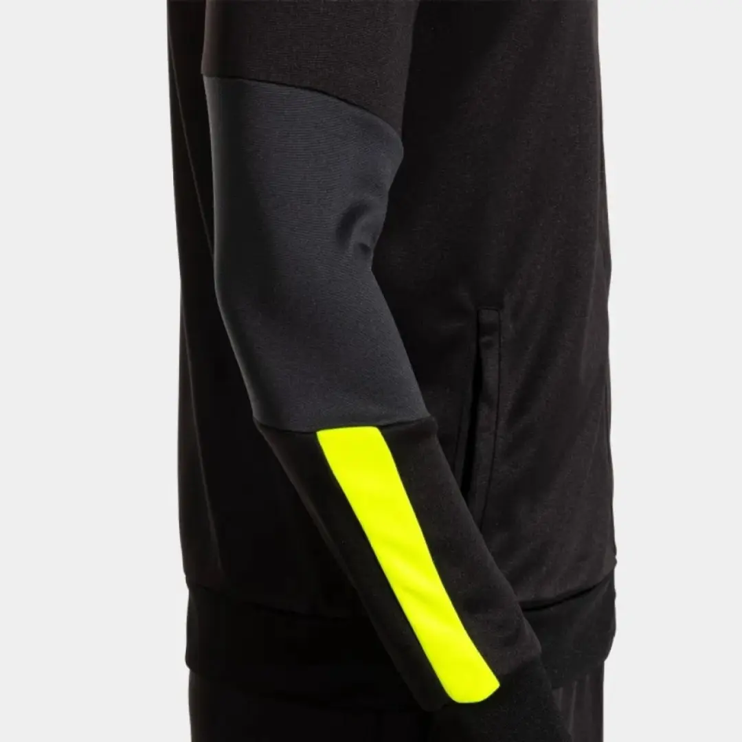 Joma Danubio Trainingspak - S - Zwart/Fluo Geel
